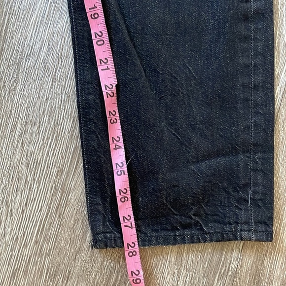 American Eagle 90s boyfriend black denim jeans size 2 - Picture 8 of 10